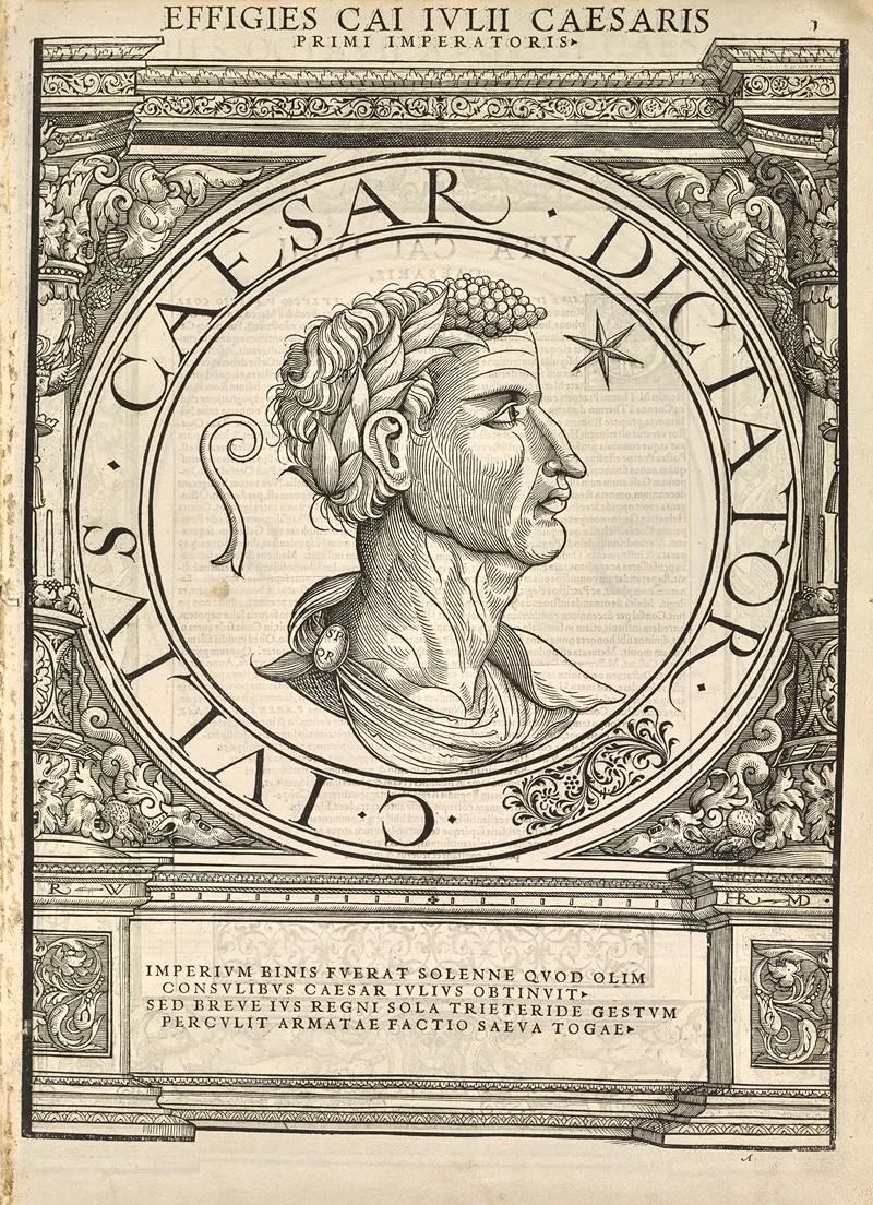 Julius Caesar 3 by Jacopo Strada - Canvas Print