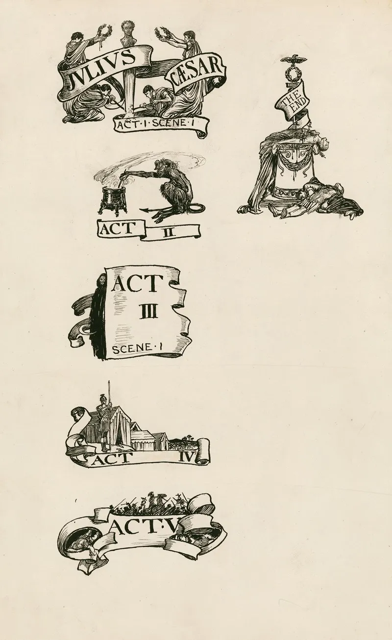 Julius Caesar Headings