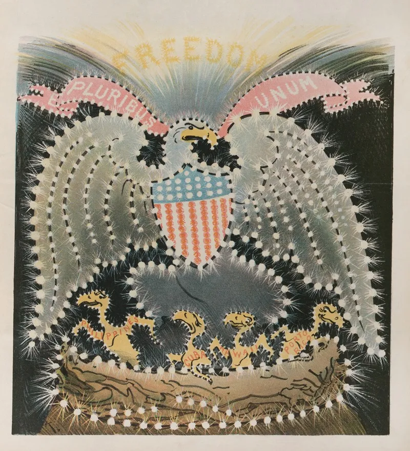 July 4th 1901 by Udo Keppler - Canvas Print