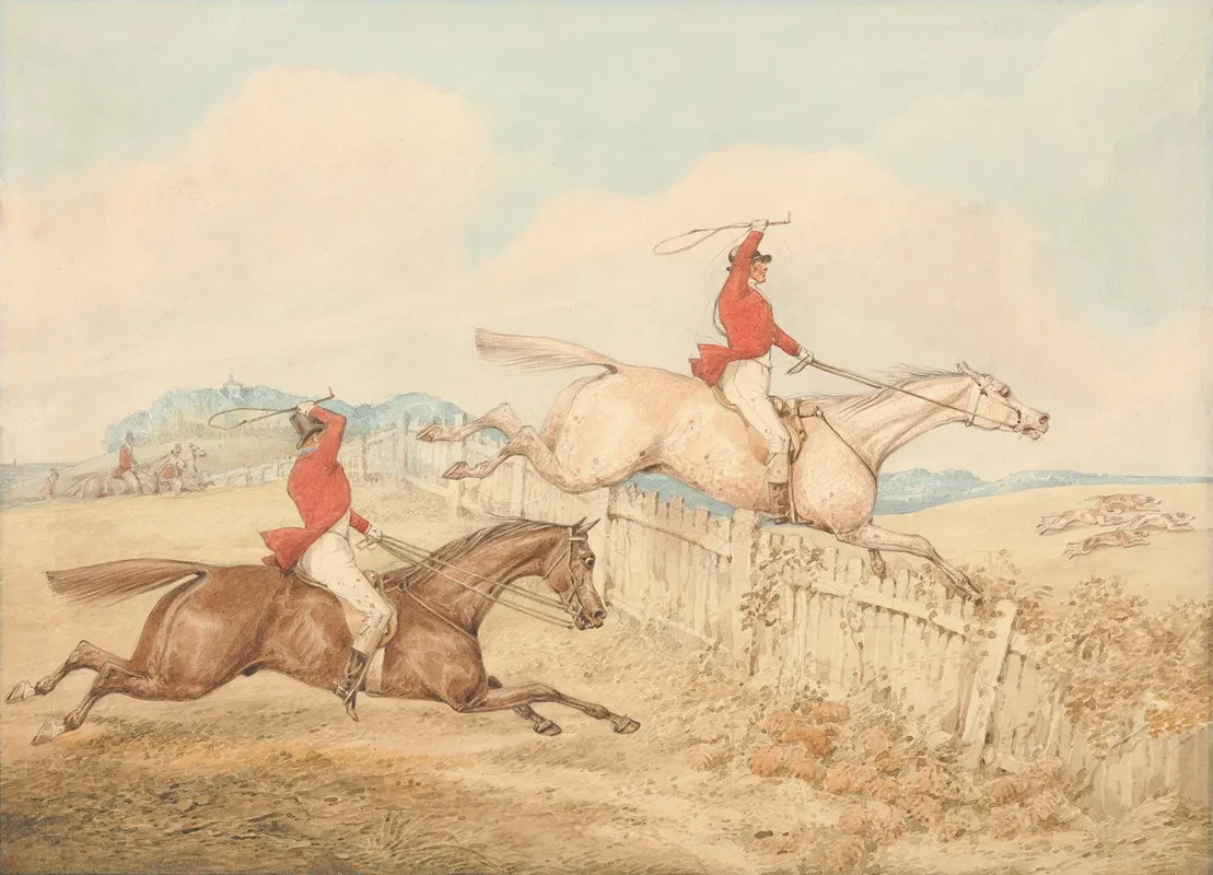 Jumping A Wooden Fence