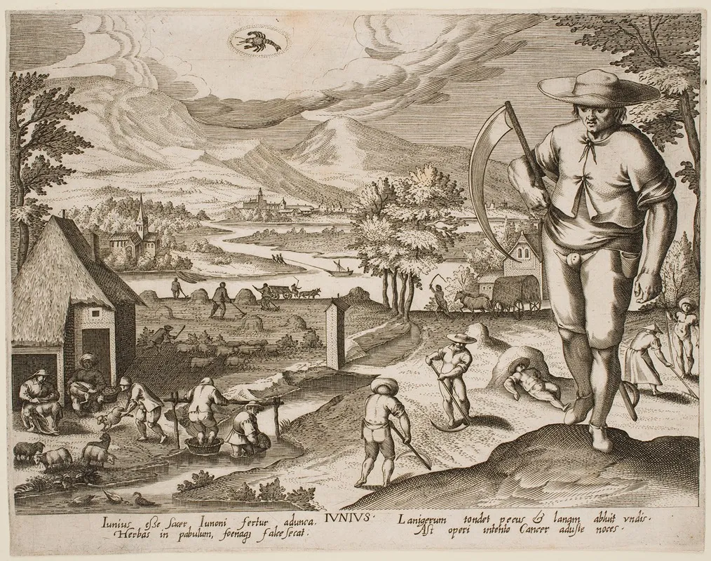 June 14 by Jacques Callot - Canvas Print
