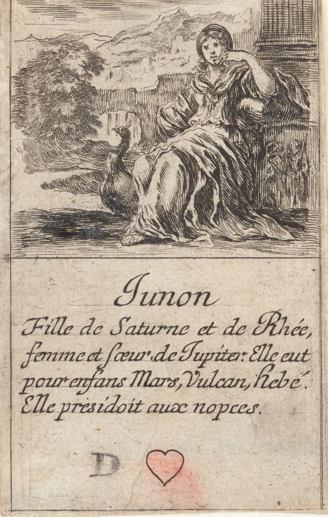 Junon by Stefano Della Bella - Canvas Print