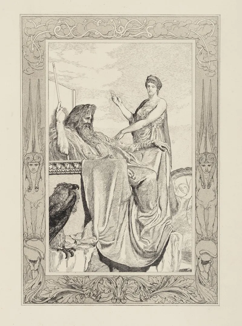 Jupiter Und Venus Amor Und Psyche Opus V Blatt 33