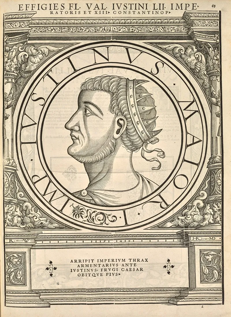 Justin I by Jacopo Strada - Canvas Print