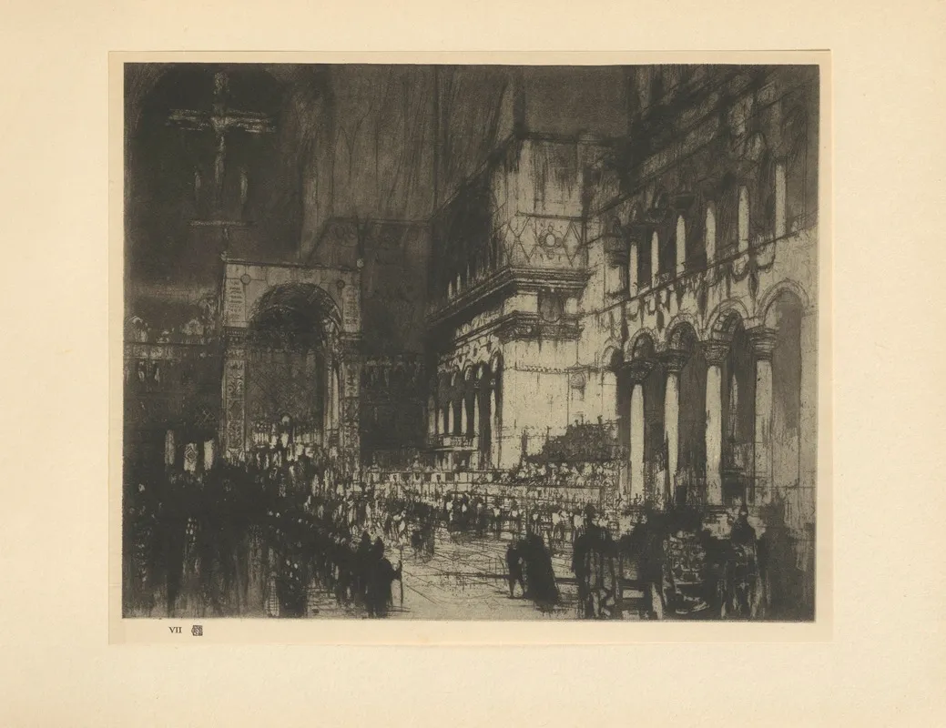 Justinian‎ ‎weds‎ ‎theodora by William Walcot - Canvas Print