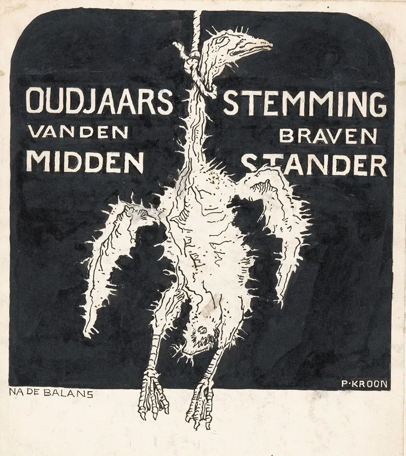 Kaalgeplukte Middenstander