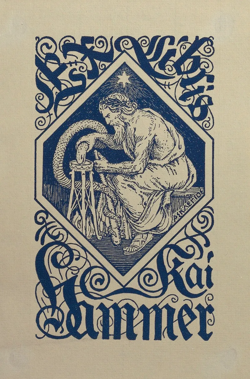 Kai Hammer by Gerhard Heilmann - Canvas Print