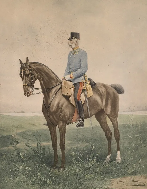 Kaiser Franz Joseph Zu Pferd