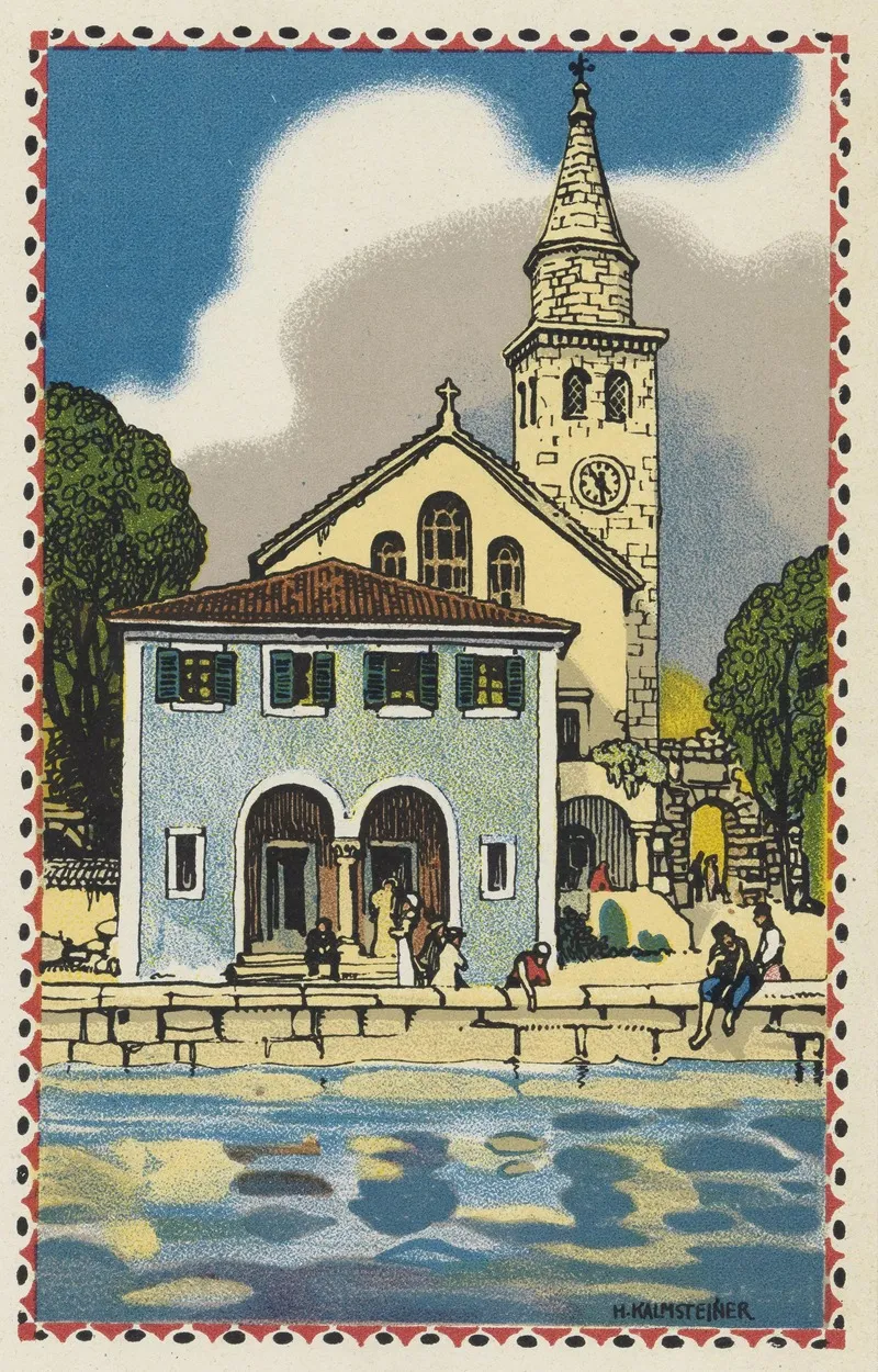 Kampanile by Hans Kalmsteiner - Canvas Print