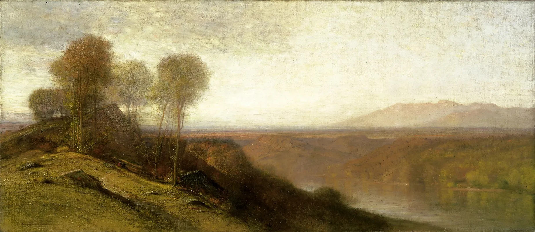 Kanawha River Valley by Samuel Colman - Canvas Print