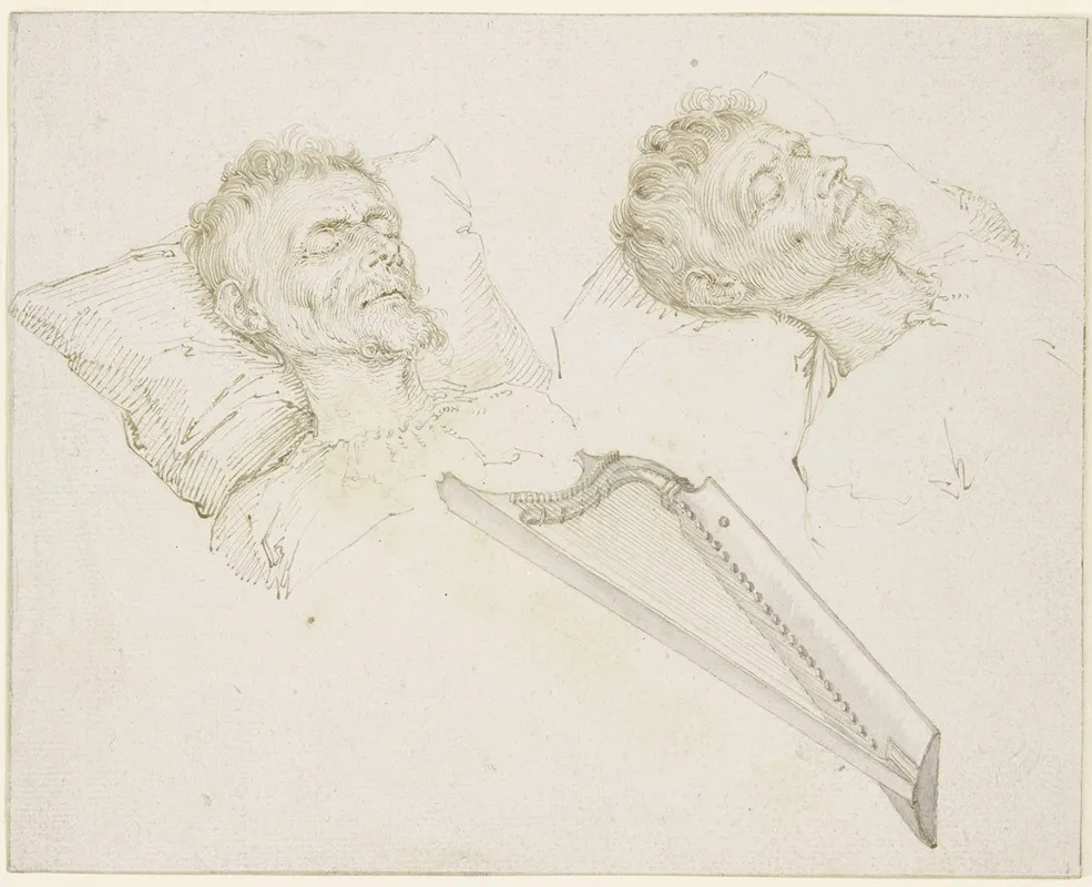 Karel Van Mander On His Deathbed