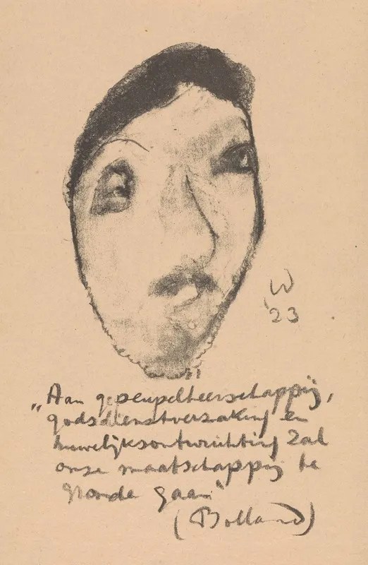 Karikatuur Van Gerard Bolland