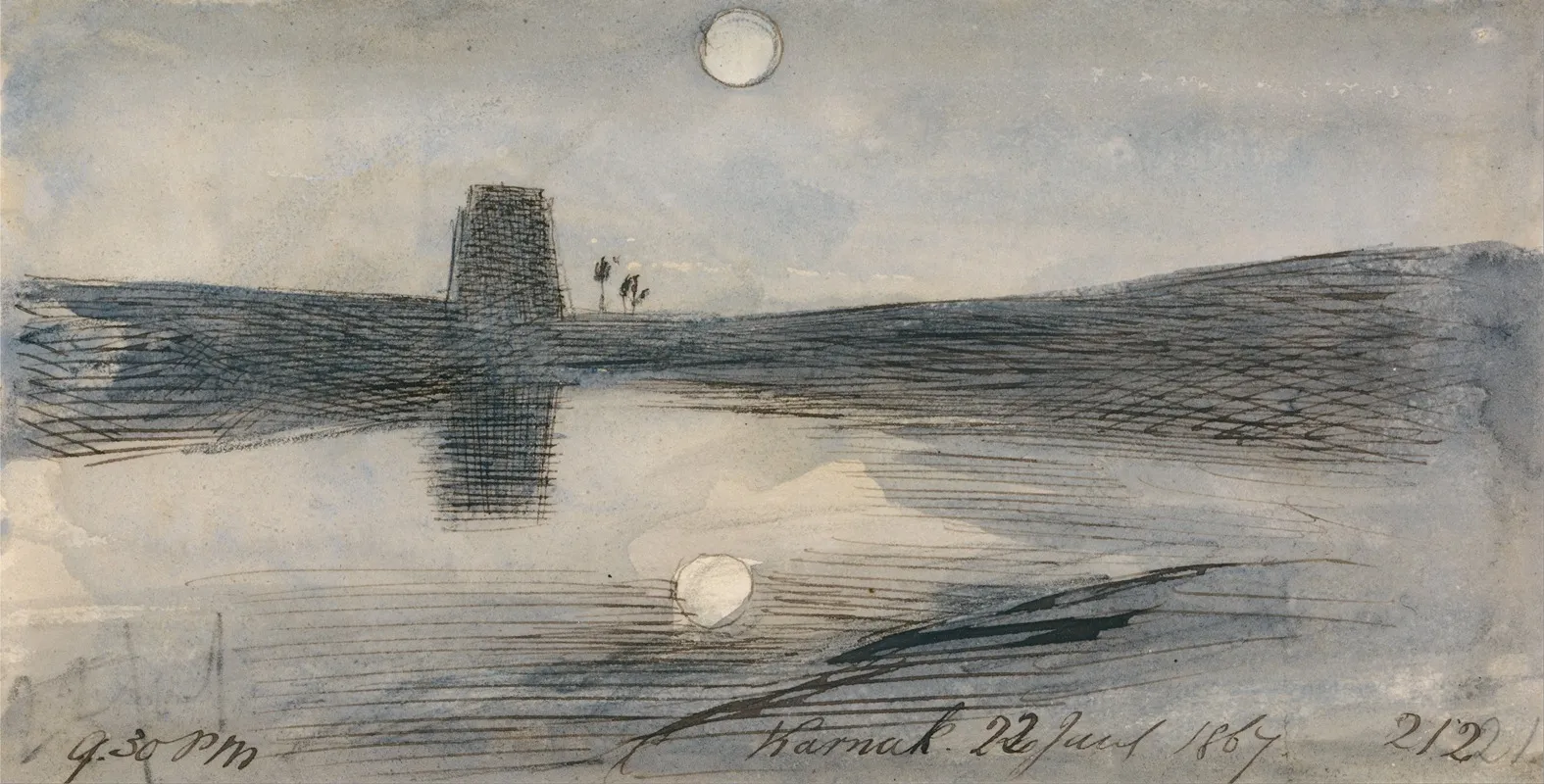 Karnak 9 30 Pm 22 January 1867