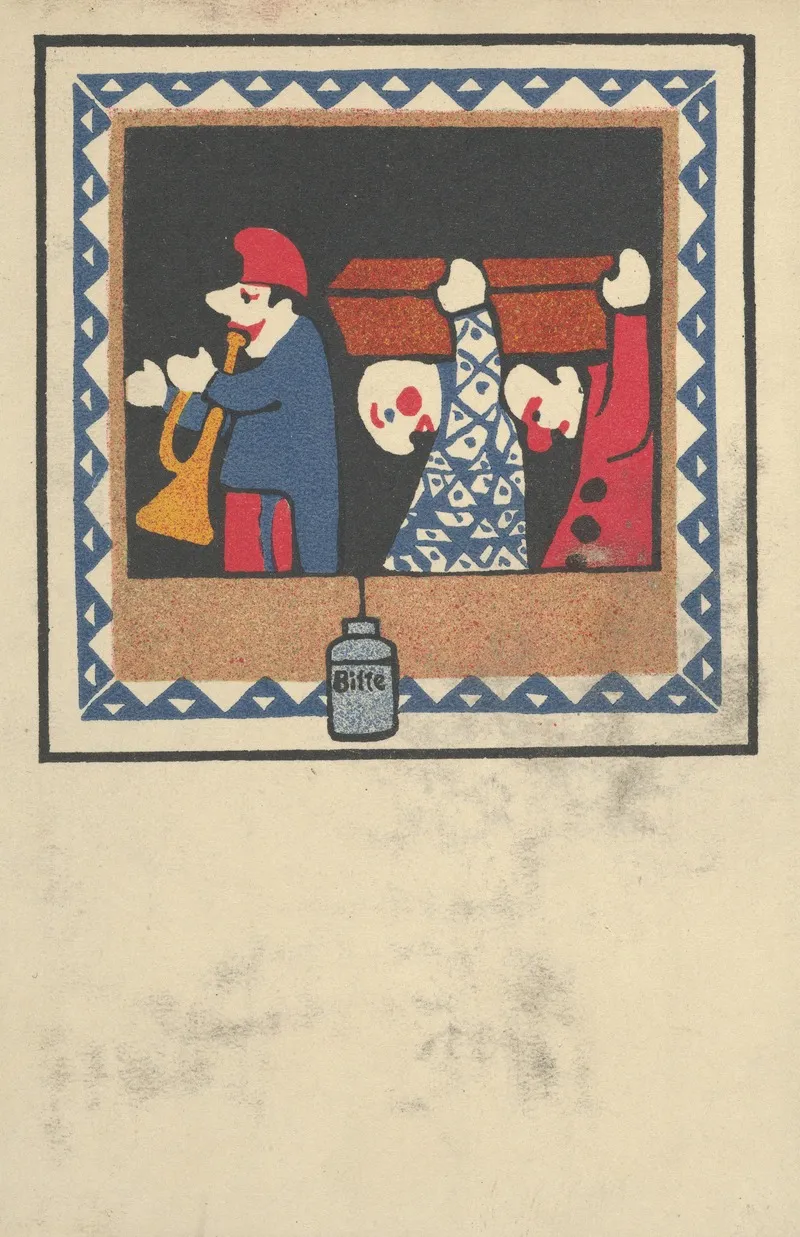 Kasperltheater 5 by Hans Kalmsteiner - Canvas Print