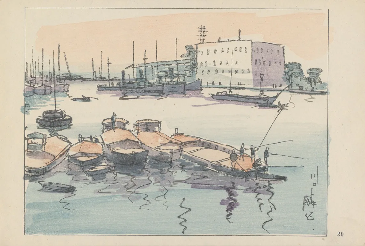 Kawaguchi The Estuary Of Yodo River