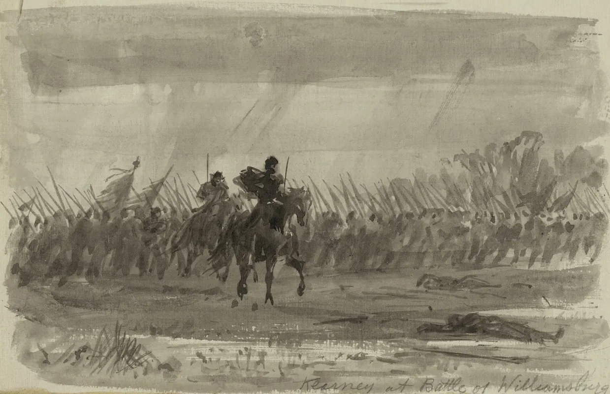 Kearney At Battle Of Williamsburg