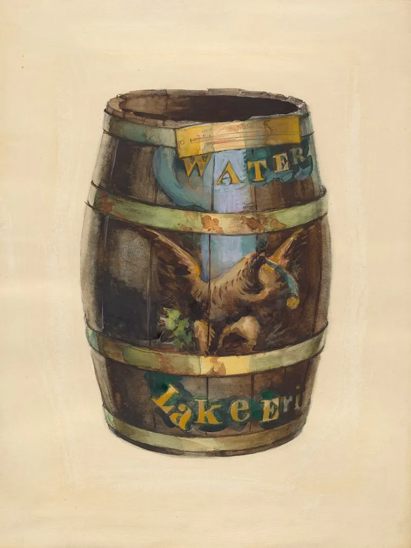 Keg by Charles Caseau - Canvas Print