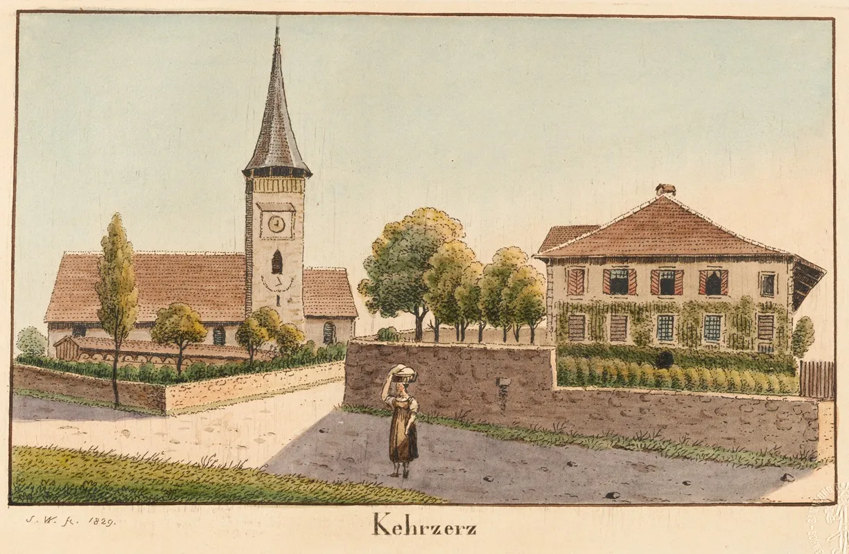 Kehrzerz by Jakob Samuel Weibel - Canvas Print