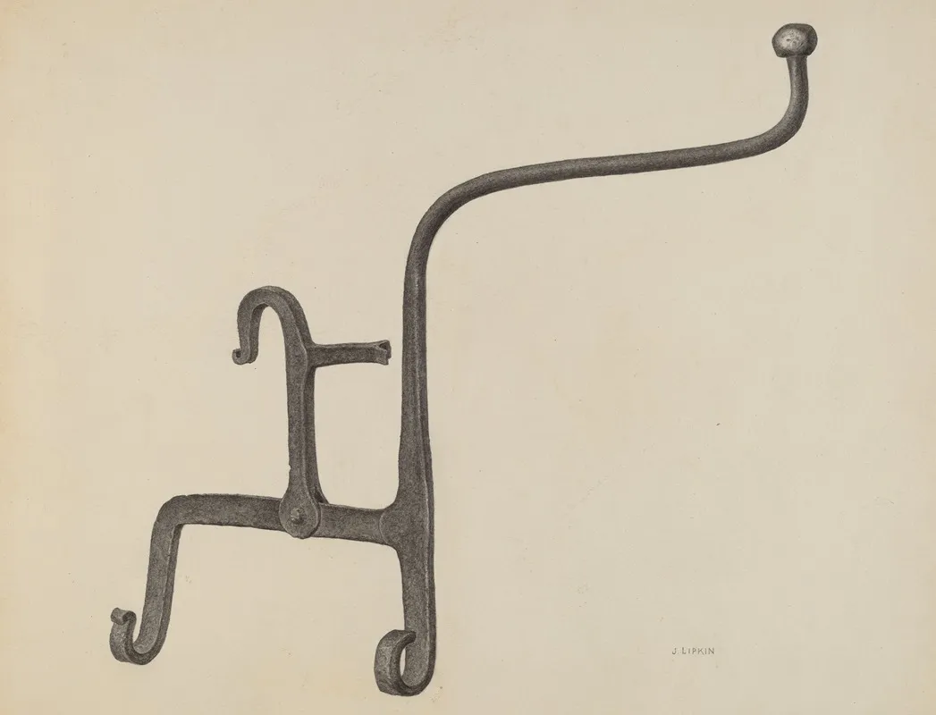 Kettle Tilter by Jacob Lipkin - Canvas Print
