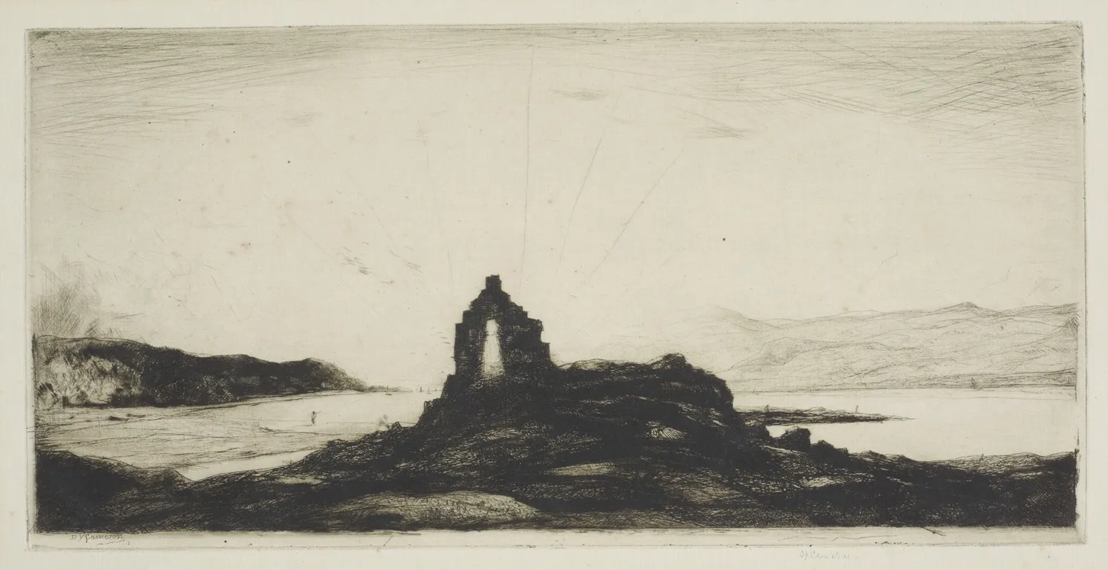 Killundine Castle Sound Of Mull Argyll
