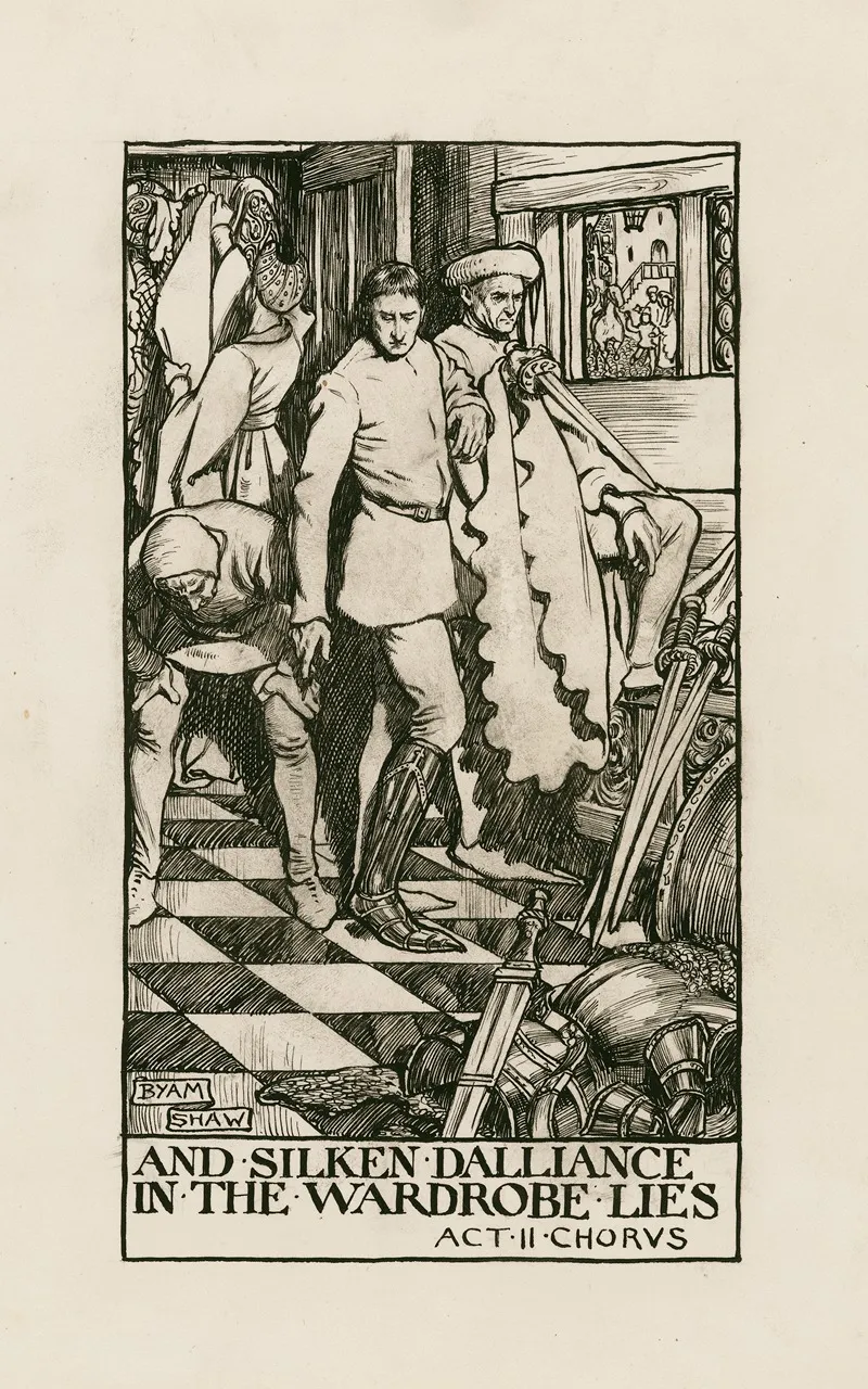King Henry V And Silken Dalliance In The Wardrobe Lies Act Ii Chorus