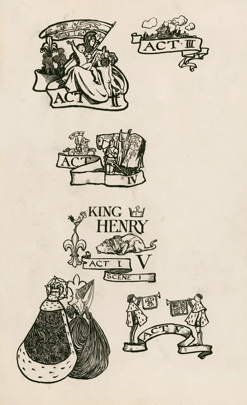 King Henry V Headings