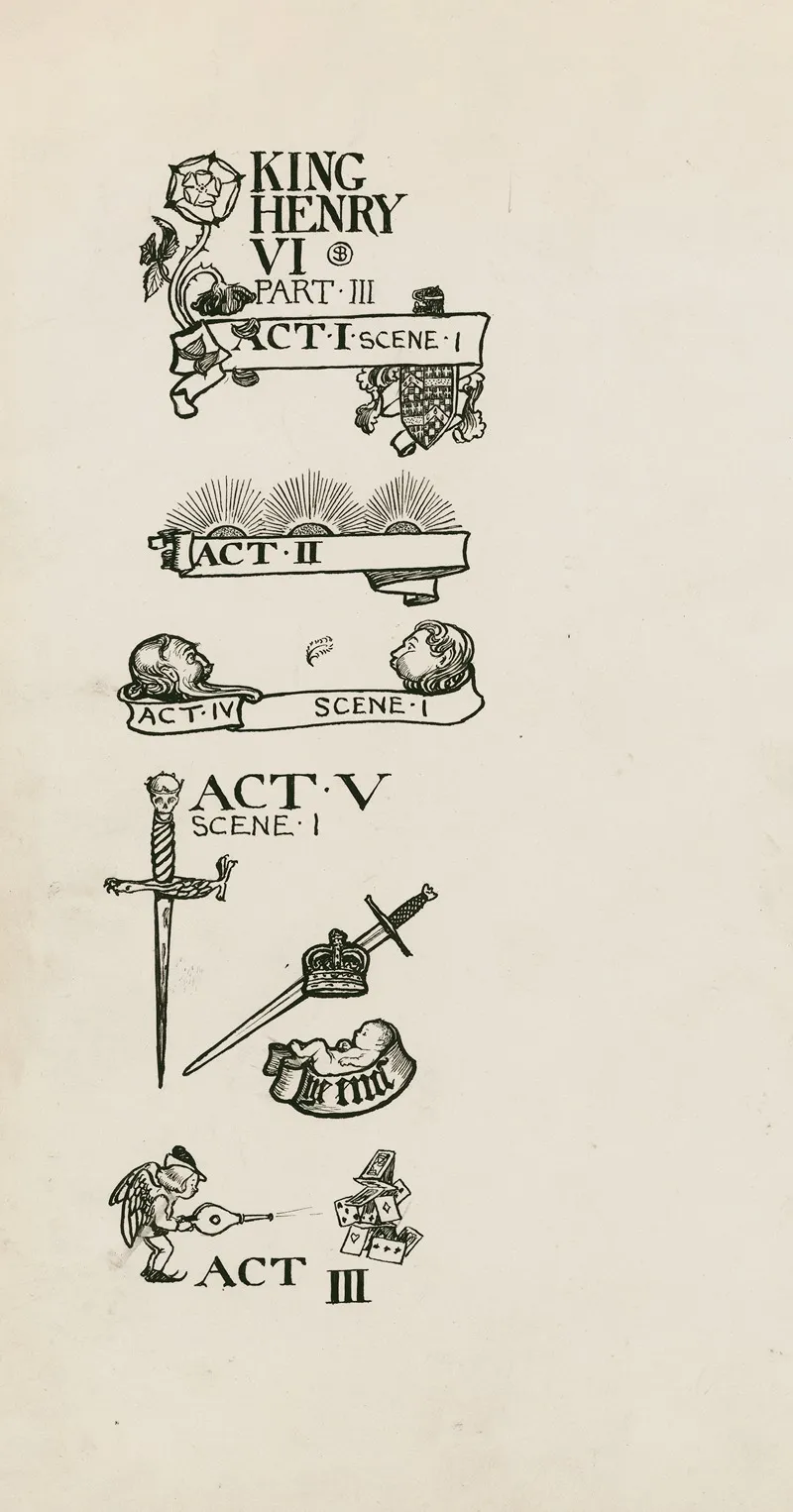 King Henry Vi Part 3 Headings