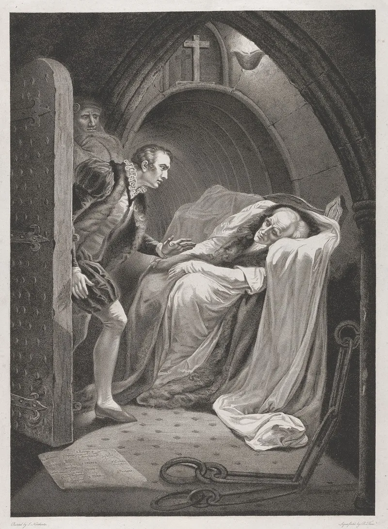 King Henry Vi Part I Act Ii Scene V A Room In The Tower The Death Of Mortimer