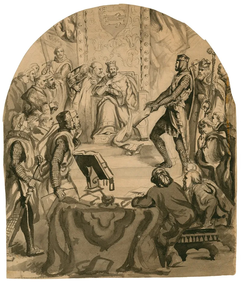 King John 2 by Thomas Nast - Canvas Print