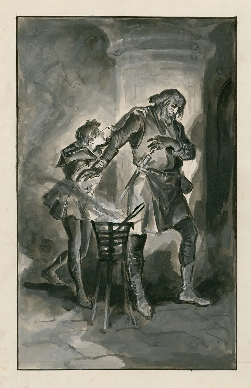 King John Ii 2 Silence No More Go Closely In With Me Much Danger Do I Undergo For Thee