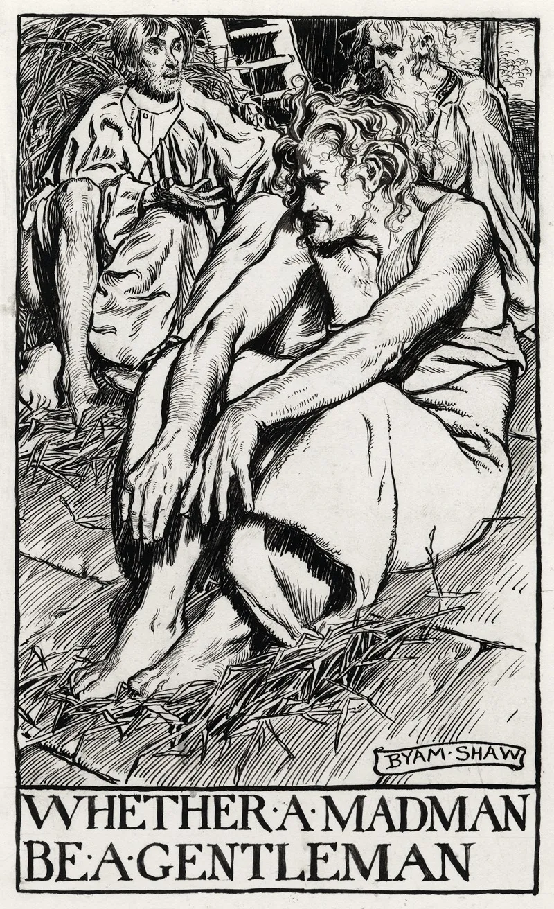 King Lear Wthether A Madman Be A Gentleman