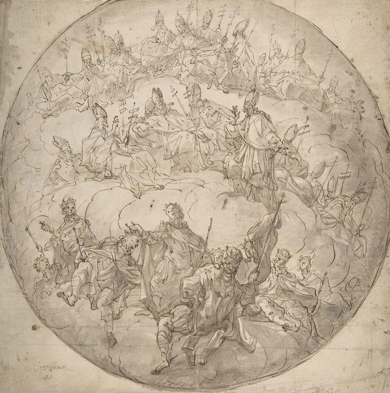 Kings Bishops And Popes Design For Ceiling