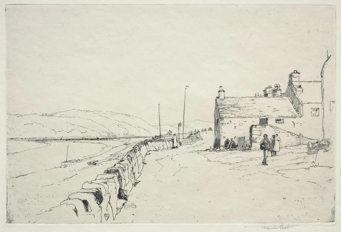 Kipford by Sir Frank Short - Canvas Print