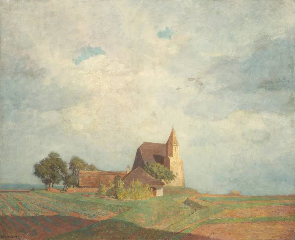 Kirche In Holzern Bei Sausenstein
