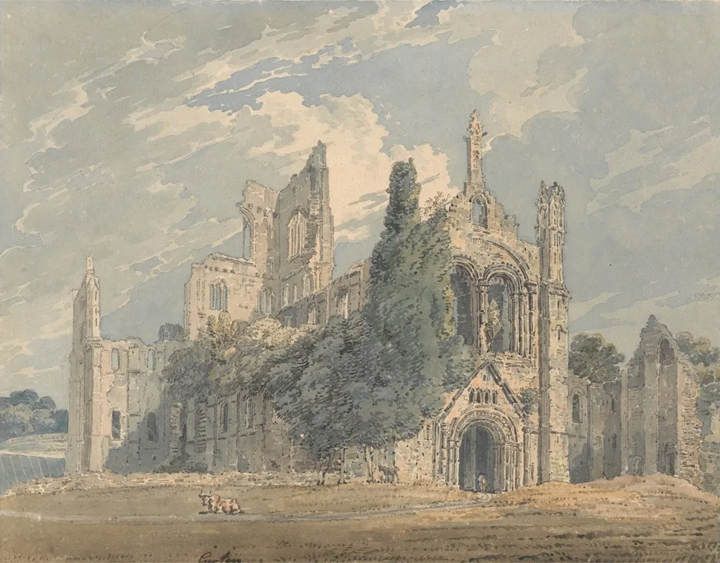 Kirkstall Abbey From The N W