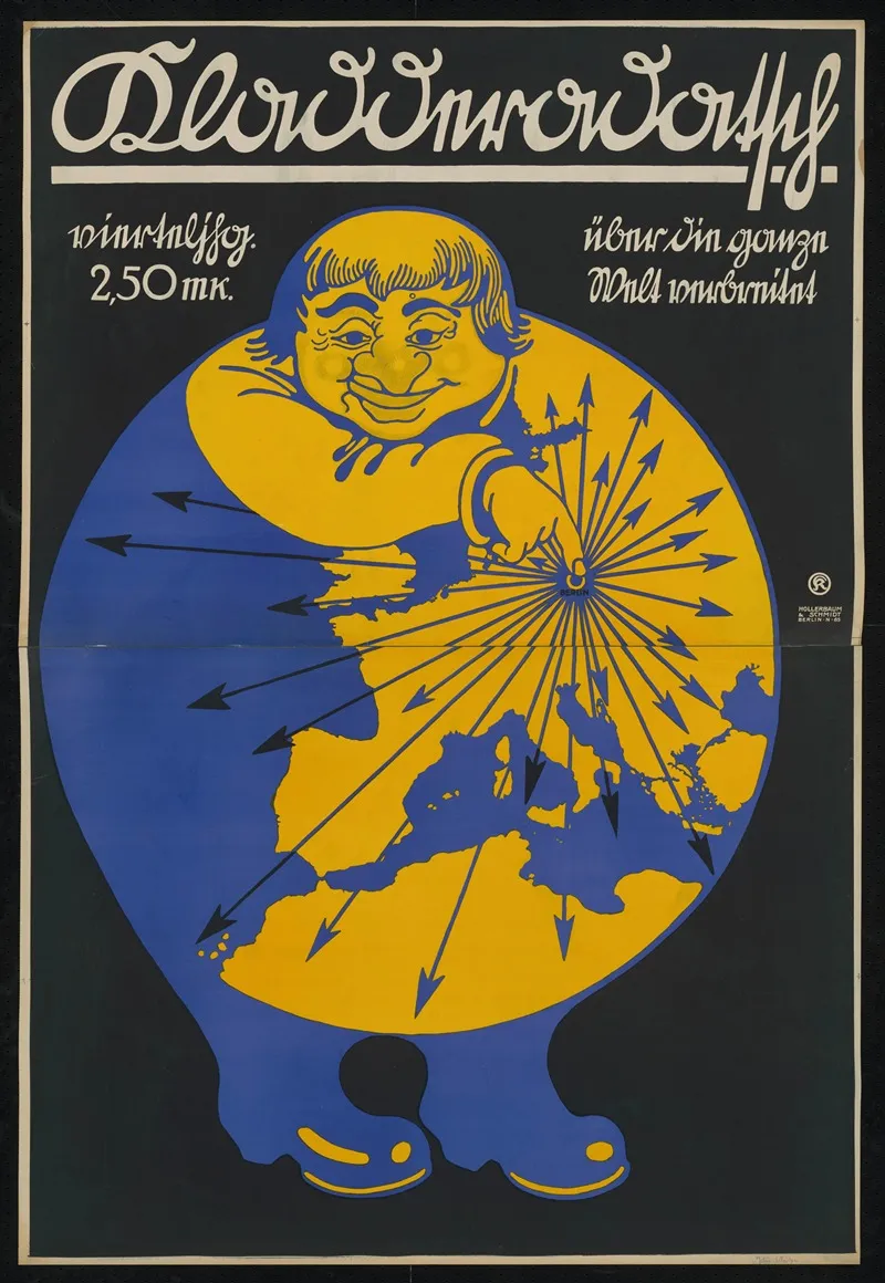 Kladderadatsch by Julius Klinger - Canvas Print