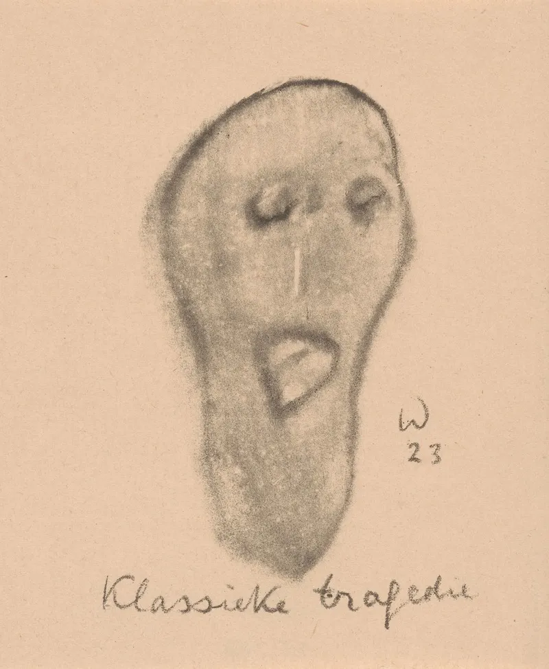 Klassieke Tragedie by Erich Wichmann - Canvas Print