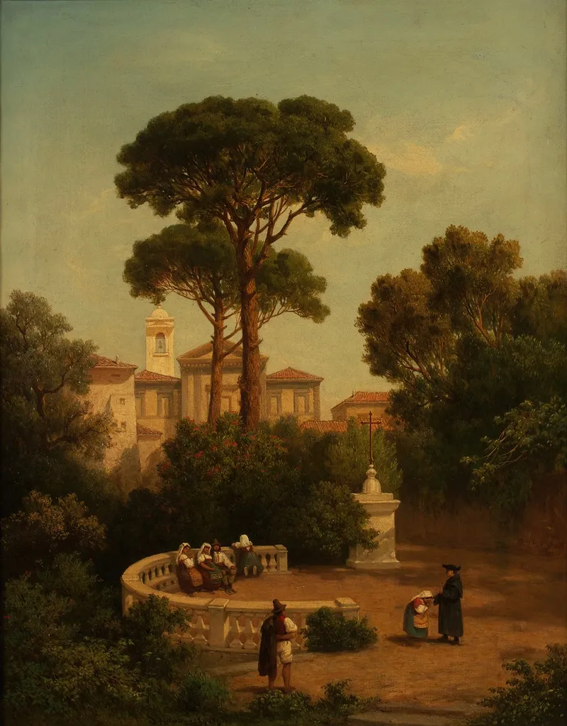 Kloster Camalduli by Jan Nowopacký - Canvas Print