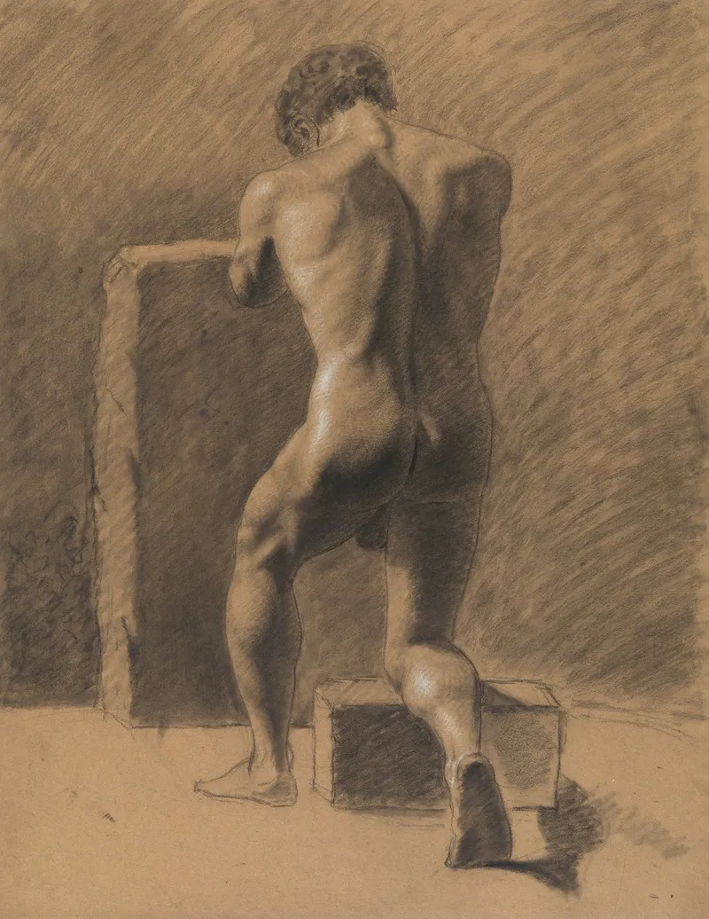 Kneeling Male Nude 2