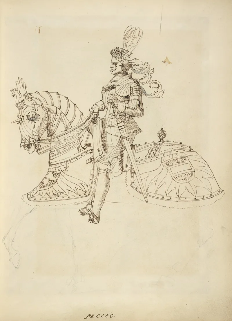 Knight On Horseback Mcccc