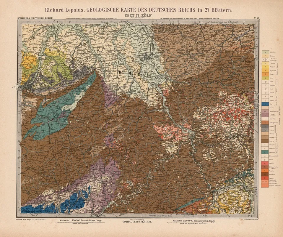 Koln 4 by F. Stiebritz - Canvas Print