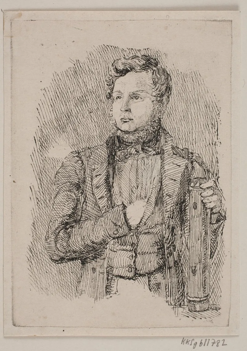 Kommandor F Frolich by Lorenz Frølich - Canvas Print