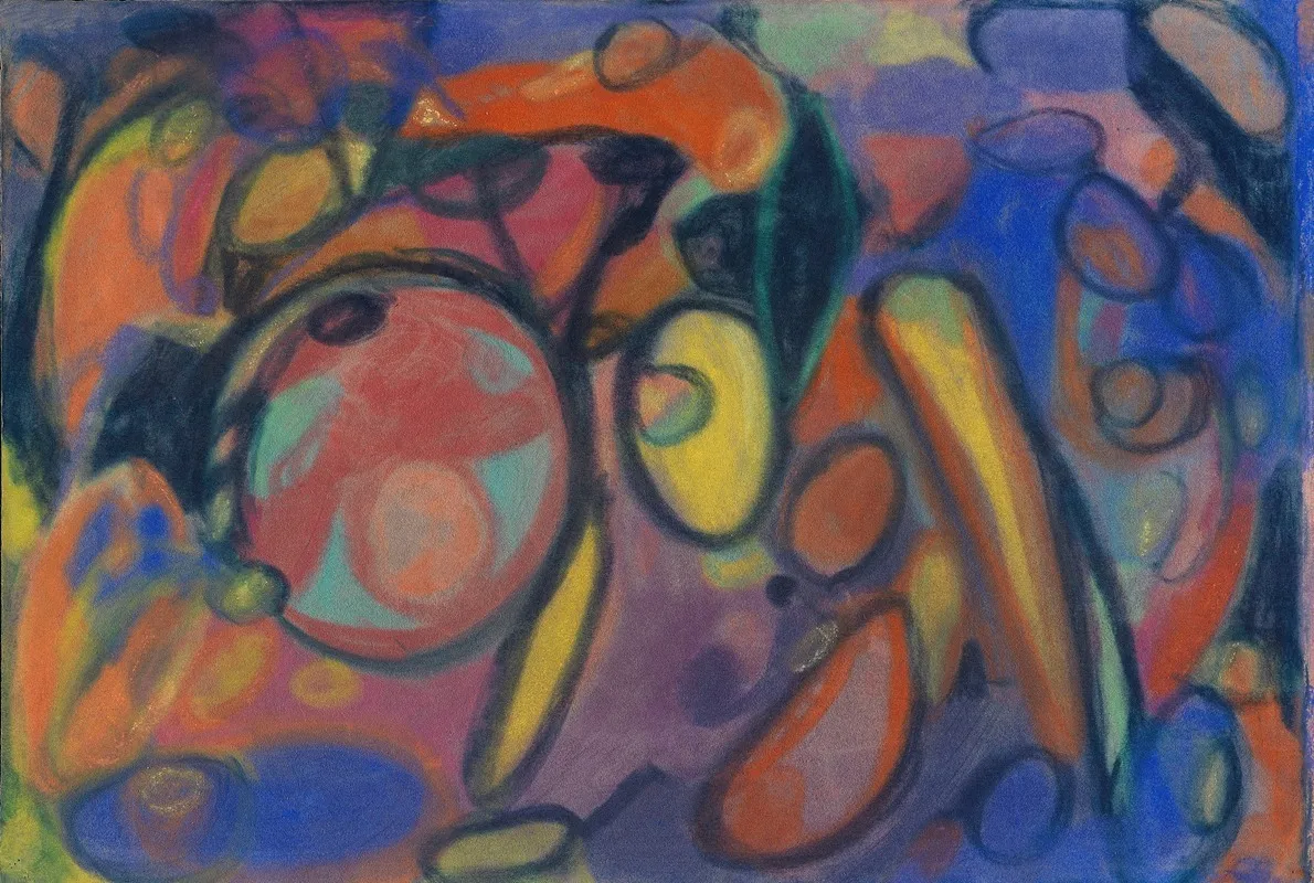 Komposition Mit Kreis