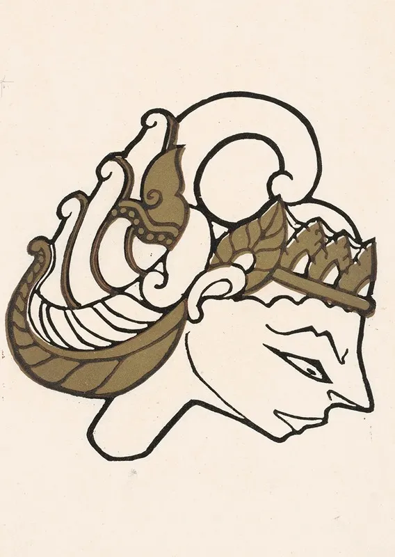 Kop Van Een Wajangpop