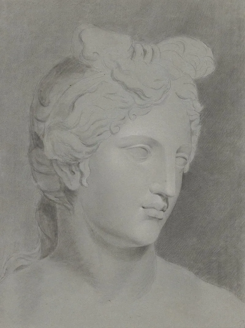 Kopf Der Juno Nach Einem Gipsabguss