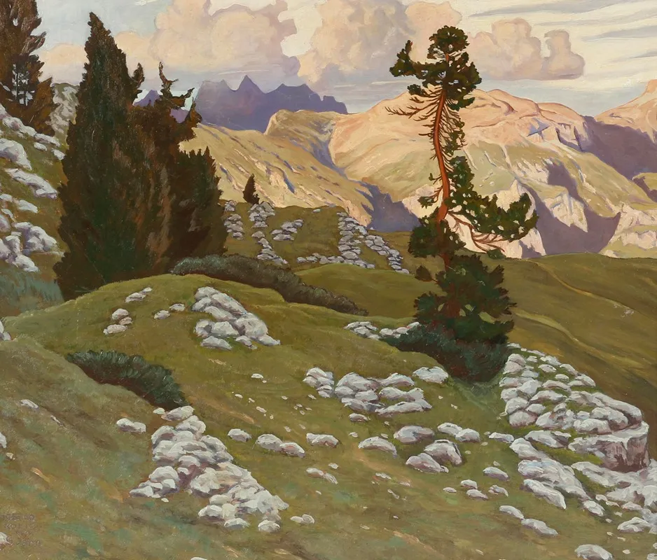Kopie Stevia by Gustav Jahn - Canvas Print