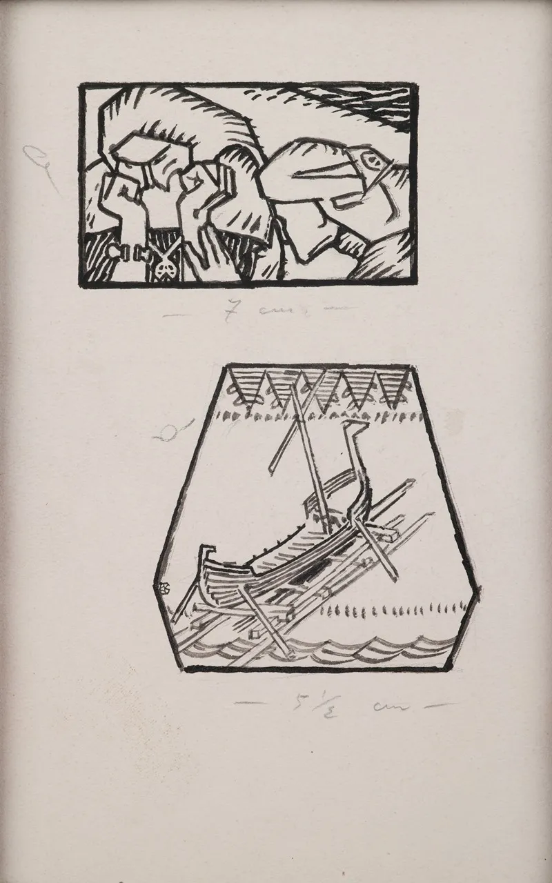 Koru Kalevala The Illustrated Kalevala Poem Xxviii Opening Vignette End Vignette 2
