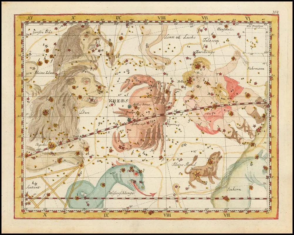 Krebs by Johann Elert Bode - Canvas Print