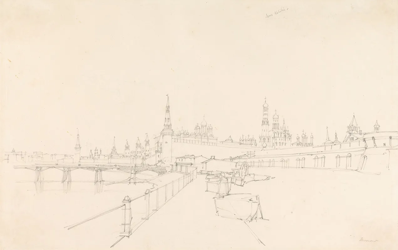Kremlin From The Quay