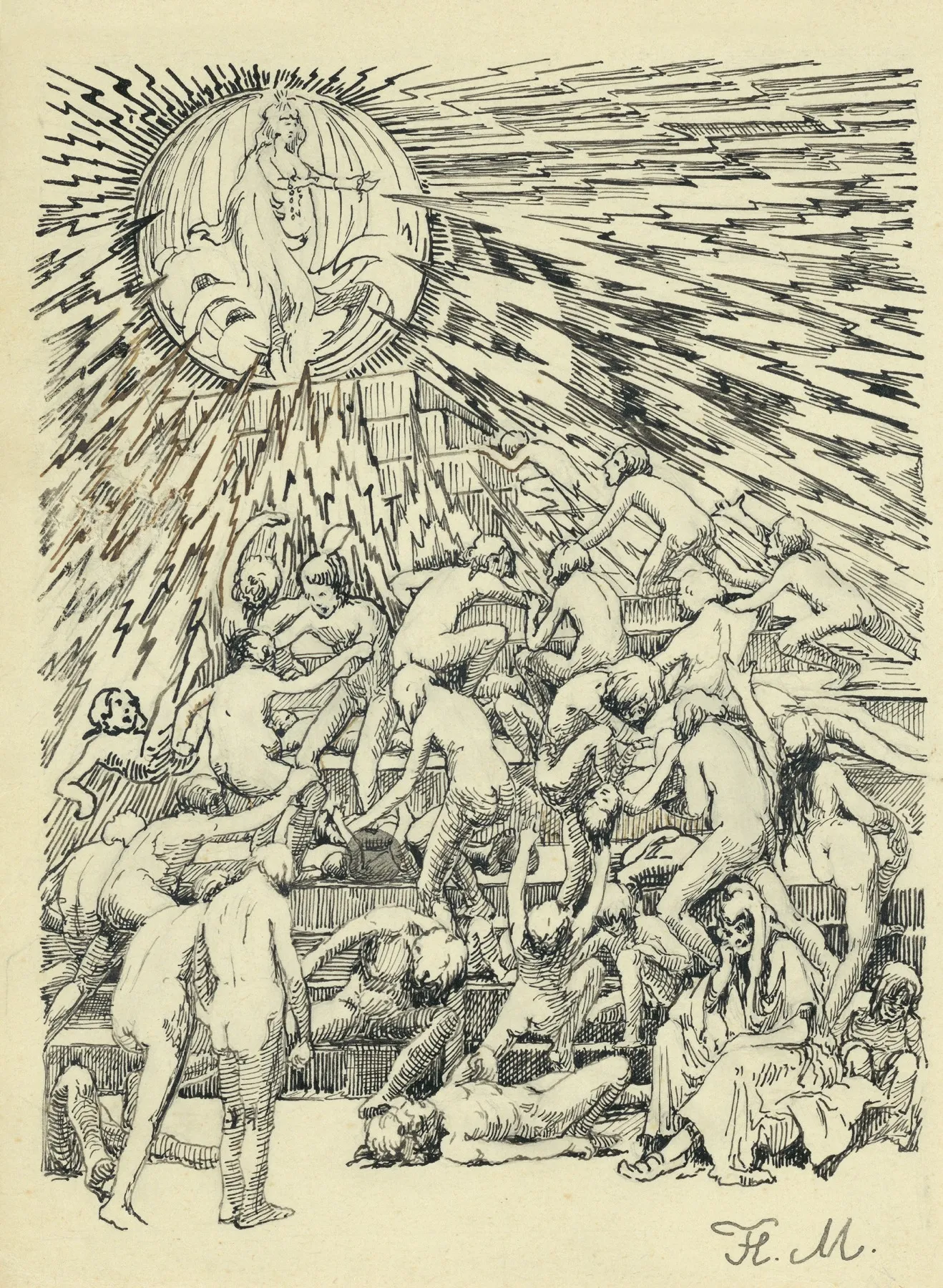Kresba Ii by Florián Milan - Canvas Print